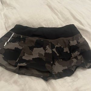 Athleta shorts with camo